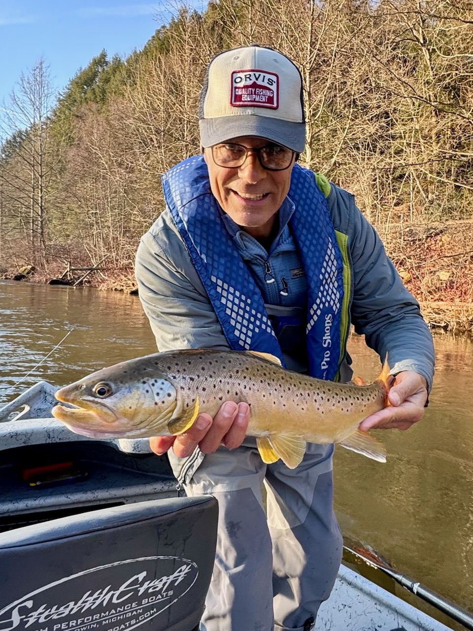 early season trout fishing on Penns creek